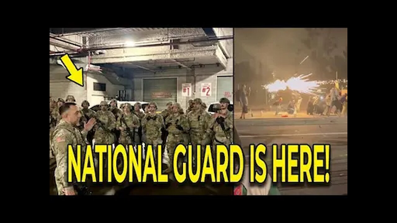 Dems Fume: National Guard ARRIVES In L.A To Stop Protesters Assaulting Federal Agents!