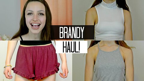Brandy Melville Try-On Haul! || Summer