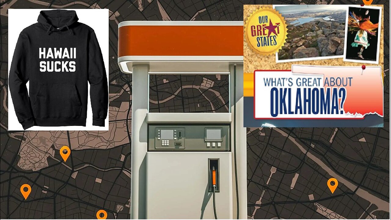 Highest and lowest gas process by state