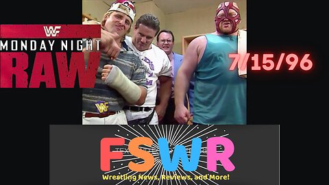 Classic Wrestling: WWF Raw 7/15/96 Recap/Review/Results
