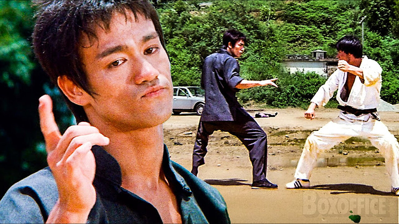 Cross kick Studio Films Bruce Lee way of the Dragon