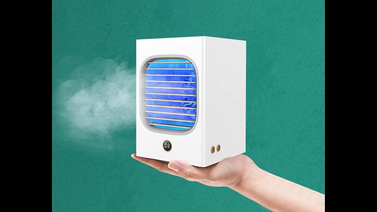 Rechargeable Head-shaking Fan, with 120 ° Head-shaking, UV germicidal lamp, Fast Cooling