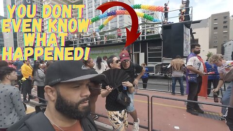 Fui na #paradalgbtqi 2025 me surpreendeu foi insano