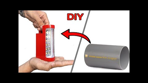 3 emergency lights from PVC