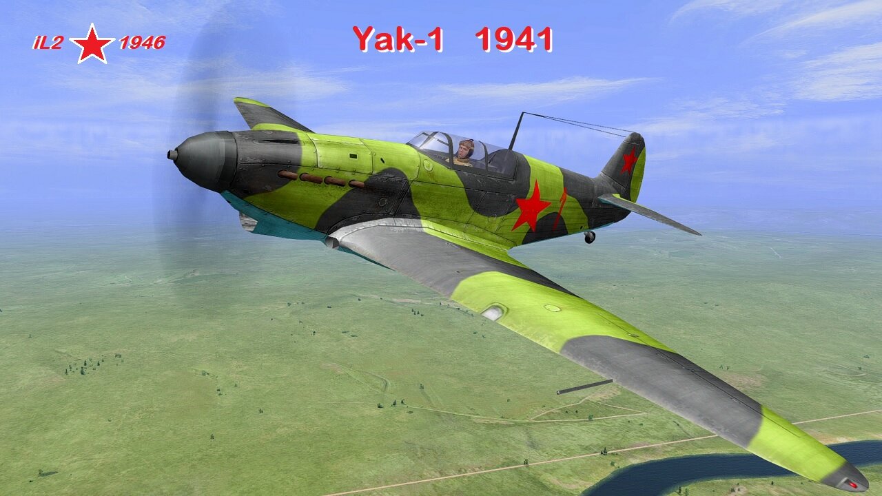 Yak-1 Single Player mission circa 1941