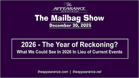2026 - The Year of Reckoning? What We Could See In 2026 In Lieu of Current Events
