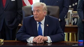 President Trump signs executive orders at the White House