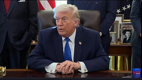 President Trump signs executive orders at the White House