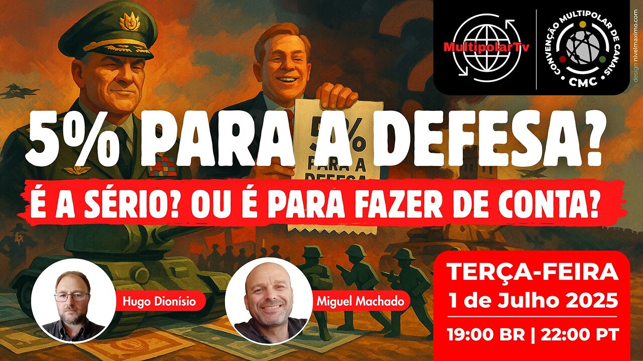5% PARA A DEFESA! É PARA RIR, CHORAR, OU FAZER DE CONTA?