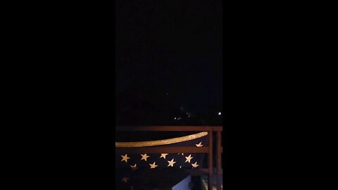 two orbits flying.
