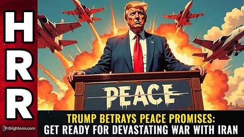"Trump's Broken Peace Pledges: Will This Ignite a Devastating War with Iran?"