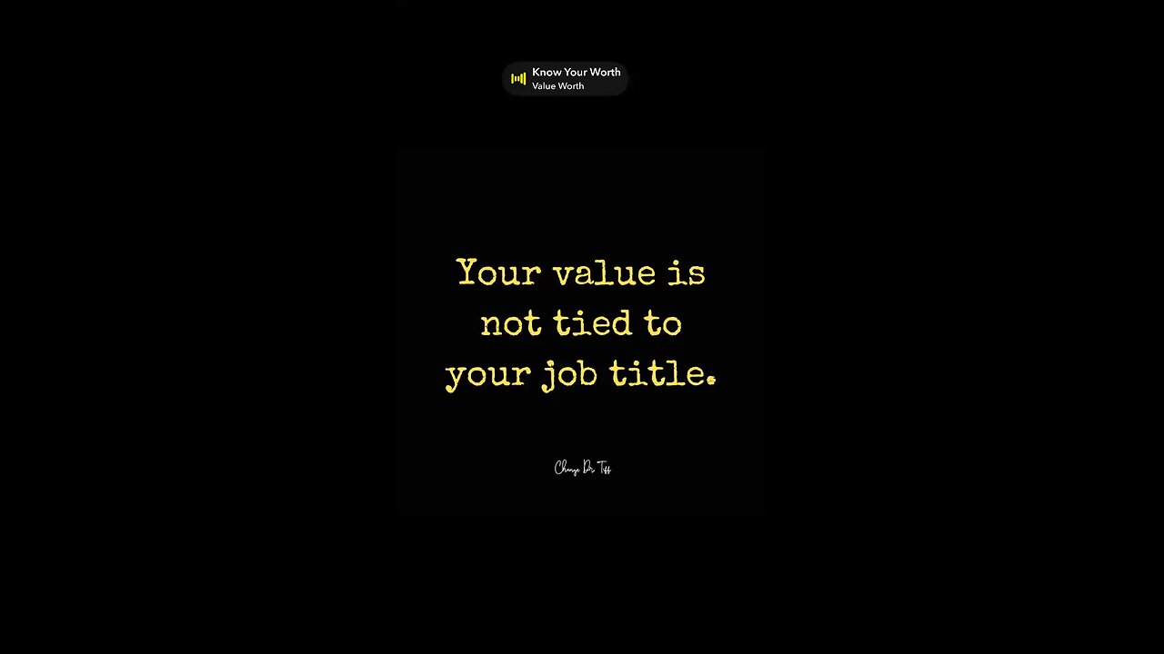 Value