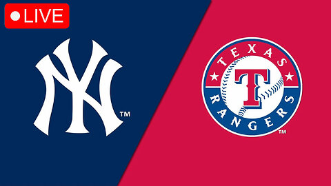 New York Yankees vs Texas Rangers Live Stream | 2025 MLB Full Game