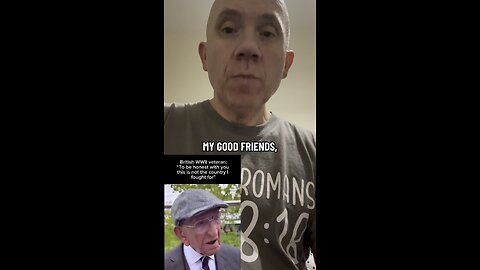 British World War Two vet says the country he fought for is dead