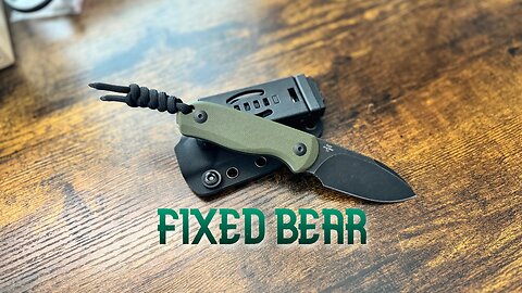 The drop bear fixed blade