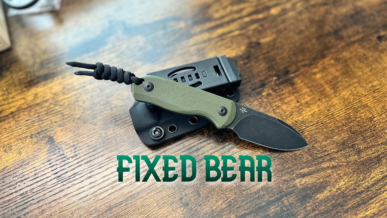 The drop bear fixed blade