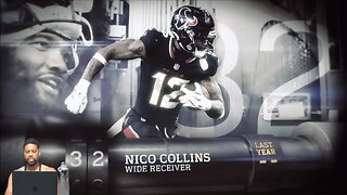 CHANNELADRIANTV Reacts | 32: Nico Collins (WR, Texans) | Top 100 Players of 2025