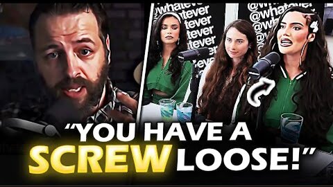 FEMINIST WENCH says men are PEDOs for wanting virgins and Andrew DESTROYS her!