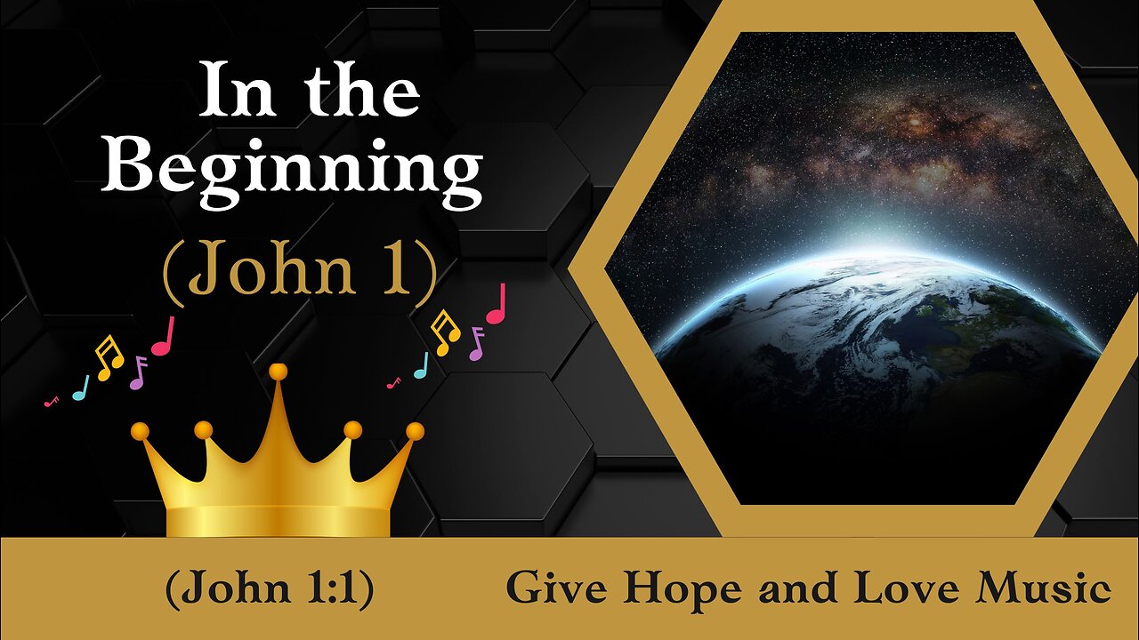 🎵 In the Beginning (John 1) /💕Gospel Song /❤️Learn John 1:1 with this song!