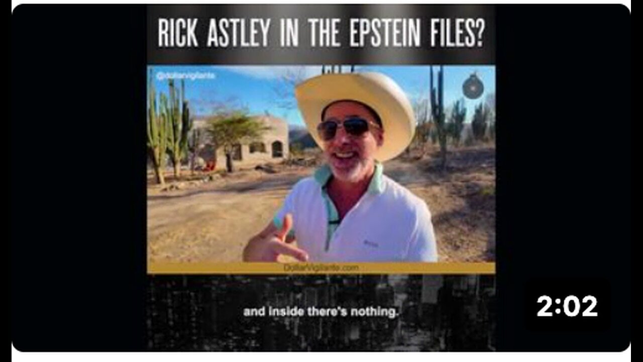 "Epstein Files Include Rick Astley"