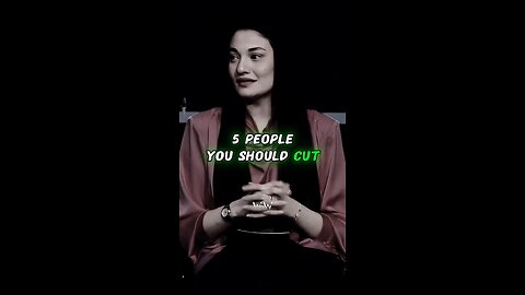 Muniba speech motivation 5 people you should cut out from.