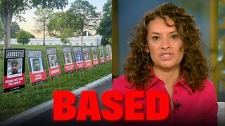 MSNBC panel SEETHING as Trump displays VIOLENT illegals' mugshots all over WH lawn