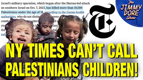 NY Times CAN’T ADMIT Israel Is Killing Children! w/ Ryan Cristián
			