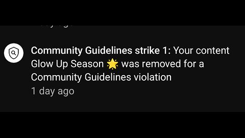 YouTube Strike