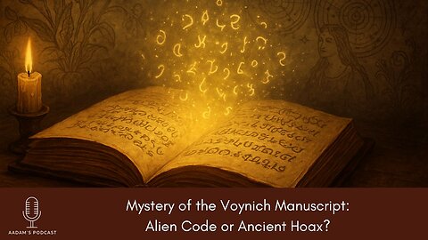 Mystery of the Voynich Manuscript: Alien Code or Ancient Hoax? | Podcast-247