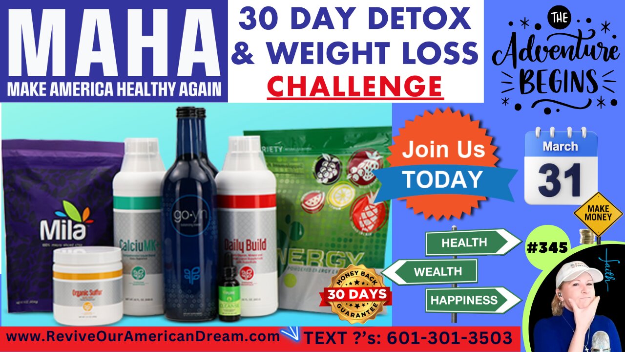 #345 The Ultimate Health Solution Takes Only Minutes A Day! CHANGE YOUR LIFE With These 7 LivePure Supplement Products...DETOX, Lose Weight, Cleanse, Balance, Build...CORE PLUS 30 Day Servicing...EVERYONE NEEDS THIS!