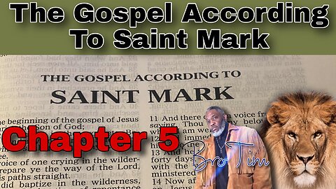 The Gospel Of Mark: Chapter 5