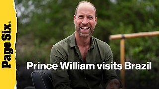 Prince William visits Paqueta Island as part of Brazil trip