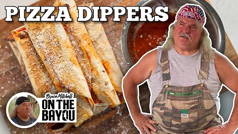 Pizza Dippers with Bruce Mitchell on the Blackstone Griddle