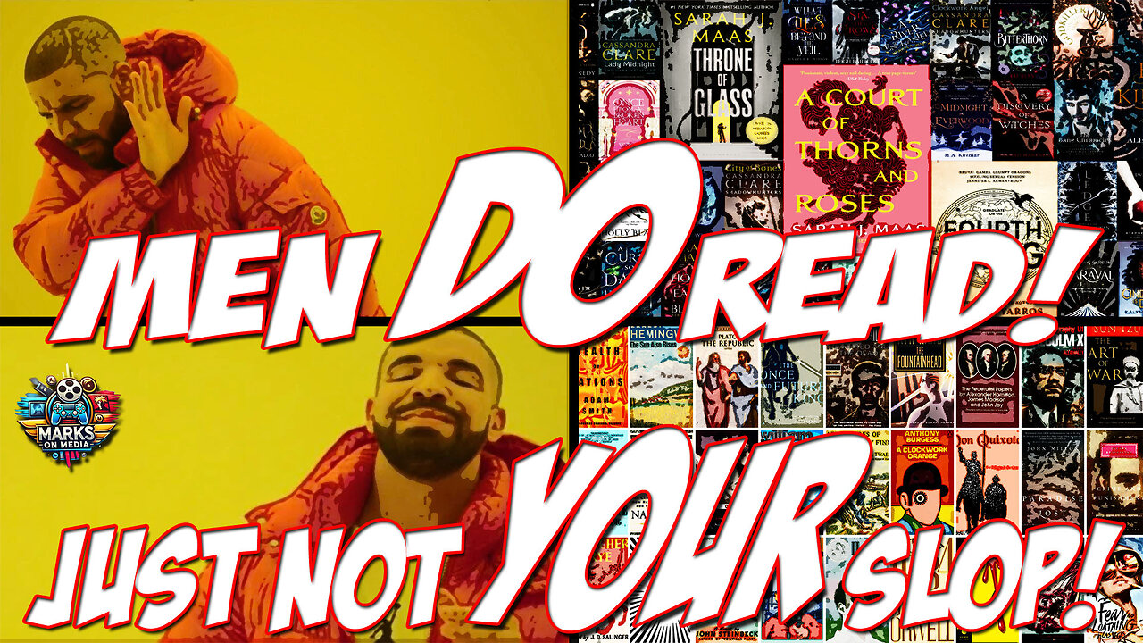 Men Do Read! Just Not Your Slop!