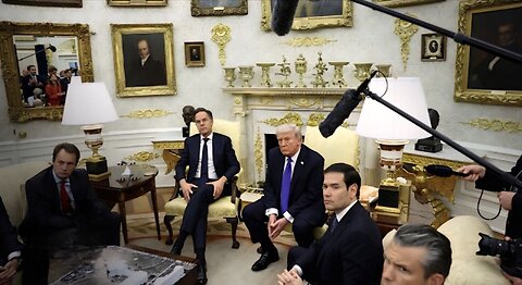 FULL REMARKS: Trump Meets NATO Chief Mark Rutte to Discuss Ukraine War, Putin Sanctions
