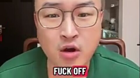 CHINESE MAN SAYS ENGLISH-SPEAKING WORLD IS ALL CONTROLLED BY ZIONISTS ✡️