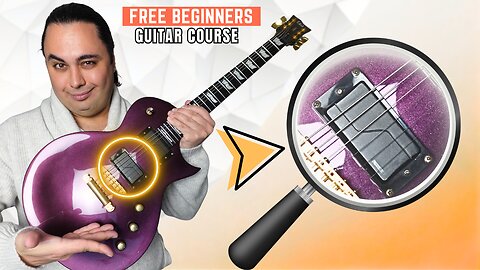 Learn The Parts of Your Guitar (Vid 3 FREE Beginners Course)