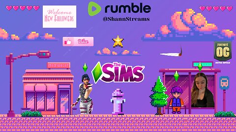 LIVE RIGHT NOW! GAMING STREAM <3 THE SIMS 4 & FORTNITE!