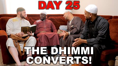 Islamicize Me Day 25: Our Dhimmi Converts to Islam! 