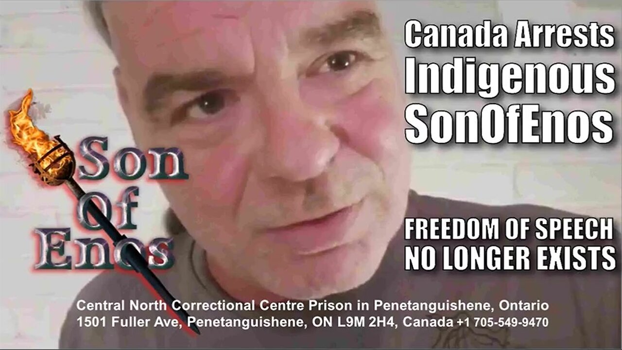 Canada Arrests Indigenous SonOfEnos For Noticing Out Loud (See Description)