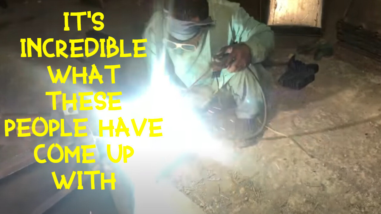 These people don't throw anything away, they even make useful things out of empty barrels!