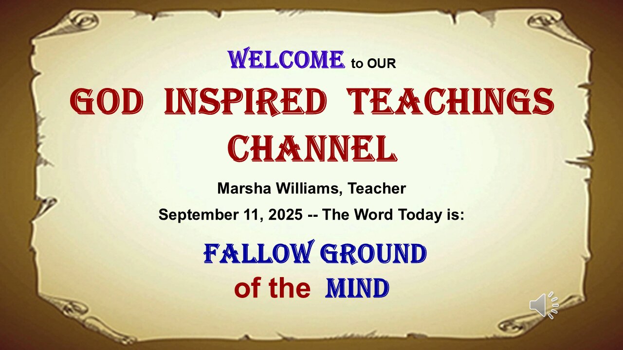 Fallow Ground of the Mind