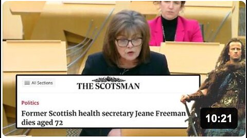Murderous Scottish Health Secretary goes down in flames!