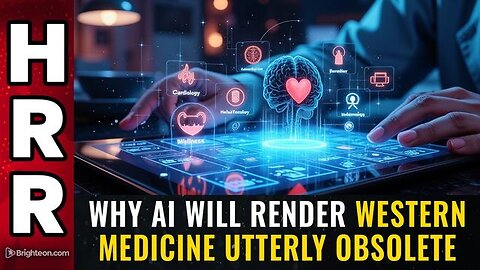 Why AI will render western medicine UTTERLY OBSOLETE