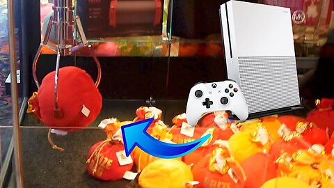 XBOX ONE MYSTERY BAG CLAW MACHINE!
