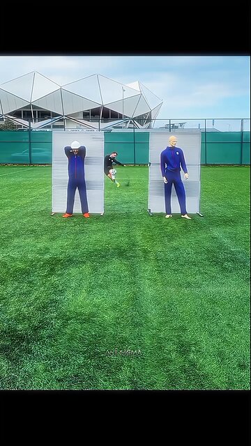 The practice of football..🥵wait for end 😎