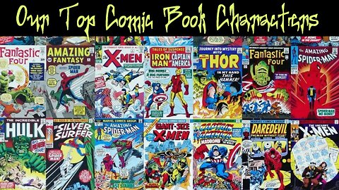 Top Comic Book Characters