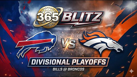 365 Blitz Divisional Round Bills @ Broncos Live Reaction