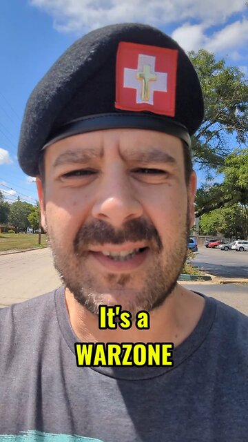 It's a warzone out there. #armor on #beready #alwaysready