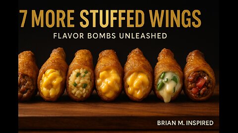 You’ve NEVER Seen Wings Like This 🤯 | 7 More Epic Stuffed Flavors